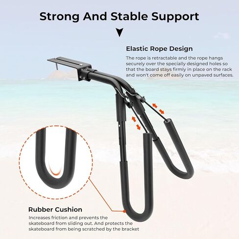 Surfboard Rack لـ Super 73 S2 ، قوس الأمواج القصيرة للألومنيوم ، حامل لوحة حاملة لوحات قصيرة ، ملحقات لـ Super 73 in Kuwait