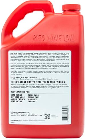 Red Line 10504 50WT Racing Oil Synthetic - Quart (12 Pack) in Saudi Arabia