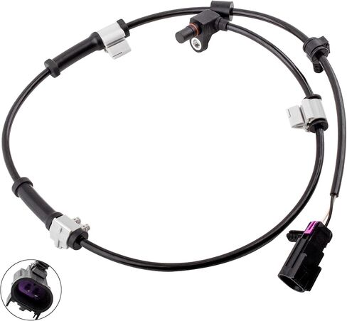 Boxi الأمامي اليسرى/اليمين مستشعر سرعة عجلة ABS من أجل Buick Rainier 04-07/لـ Chevy SSR 03-06/Trailblazer 02-09/لـ GMC Envoy 02-09/for Oldsmobile Bravada 02-04/for Saab 9-7x 05-09 | SU9444 15158254 in Saudi Arabia
