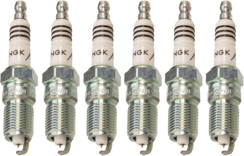 NGK Set of 6 Iridium IX Spark Plugs Taper Cut For Buick Chevy Ford GMC Mazda V6 in Saudi Arabia