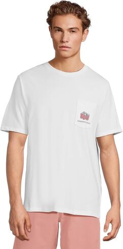 vineyard vines Men's Overboard Short Sleeve Pocket Tee in Saudi Arabia