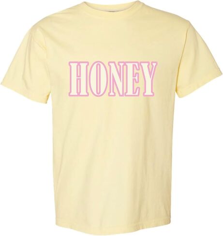 Mad Hatter Company Honey Tee – Vintage-Inspired Unisex T-Shirt, Soft Cotton Blend, Relaxed Fit, Made in USA in Saudi Arabia