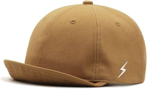 XXL Up-Turn Short Brim Baseball Cap for Men Short Bill Trucker Hat Casual Peaked Cap in Saudi Arabia