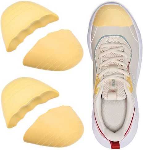 Shoe Filler for Too Big Shoes, Toe Cushion Filler Inserts Make Loose Shoes Fit 2 Pairs Shoe Insoles Adjust Shoe Too Big for Women and Men Ideal for High Heels Casual Sports Dress Shoes (Black-Round) in Kuwait