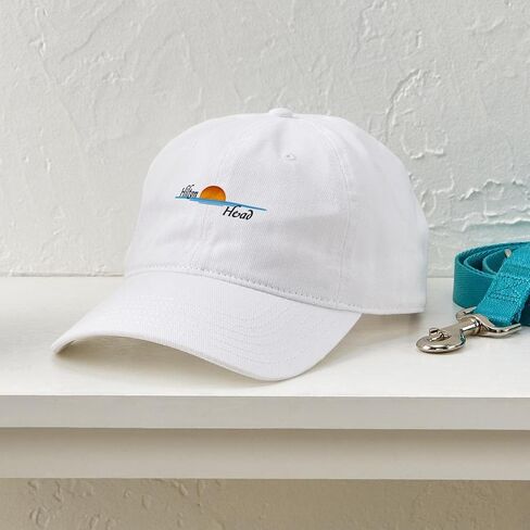 CafePress Hilton Head Sunset Cap Adjustable Baseball Cap in Saudi Arabia
