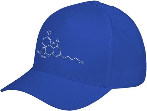 Indica Plateau THC Molecule Adjustable Unisex Baseball Cap in Saudi Arabia