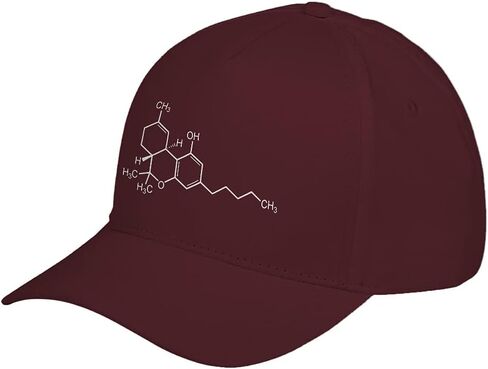 Indica Plateau THC Molecule Adjustable Unisex Baseball Cap in Saudi Arabia