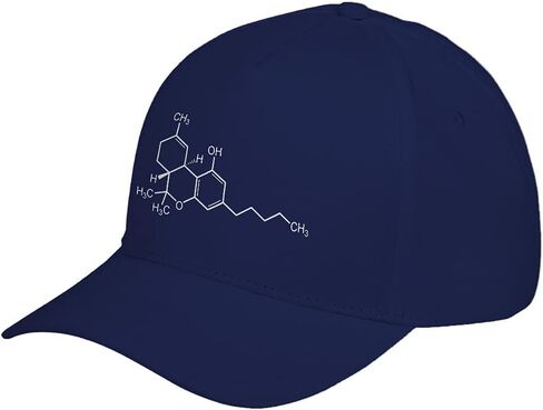 Indica Plateau THC Molecule Adjustable Unisex Baseball Cap in Saudi Arabia
