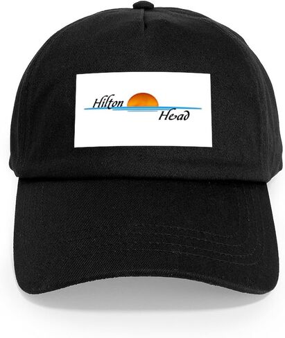 CafePress Hilton Head Sunset Cap Adjustable Baseball Cap in Saudi Arabia