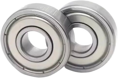 10pcs Miniature Deep Groove Ball Bearing 604 605 606 607 608 623 624 625 626 627 628 629 635 636 637 638 639 ZZ 2RS (10pcs_608 2rs 8x2x7mm) in Saudi Arabia