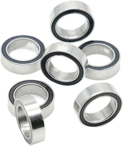10Pcs SMR128-2RS 8X12X3.5 mm Stainless Steel Ball Bearing Anti Rust Fishing Reel Bearing in Saudi Arabia
