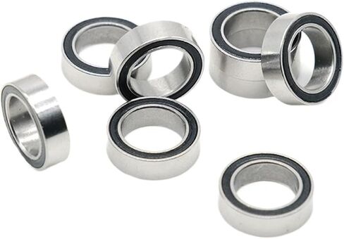 10Pcs SMR128-2RS 8X12X3.5 mm Stainless Steel Ball Bearing Anti Rust Fishing Reel Bearing in Saudi Arabia
