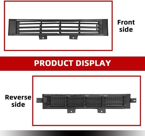 KUAFU Active Grille Shutter Compatible with 2019-2022 Nissan Altima - Replacement for 623306CA0C NI1206106 Lower Radiator Shutter Assembly - Plastic Nylon Black Bumper Grill in Saudi Arabia