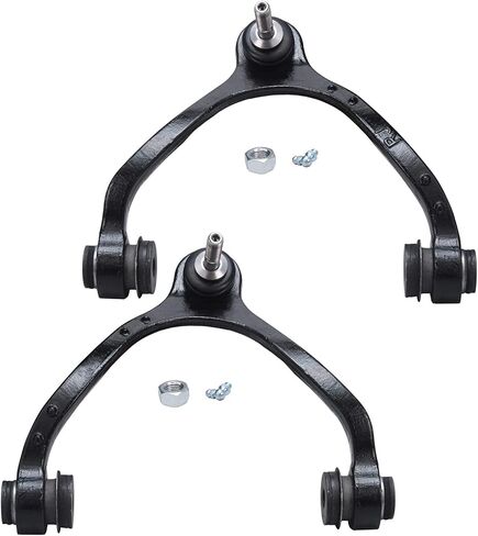Detroit Axle - Front Control Arms for 2003-2011 Mercury Grand Marquis Ford Crown Victoria Lincoln Town Car Marauder, 2pc Upper Control Arms w/Ball Joints Assembly Set Replacement in Saudi Arabia