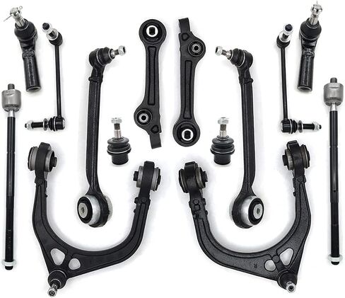 14 PCS ذراع التحكم في التعليق الأمامي مع end ind end ind ind ind ind end end end swaybar end lection for 2011-2014 Chrysler 300 ، 2011-2019 Dodge Charger ، 2011-2019 Dodge Challenger in Kuwait