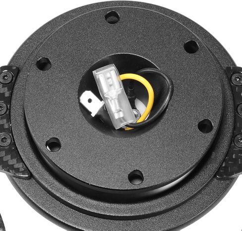 NRG Innovations SRK-700CF-1 GEN 4.0 CORBON LIVE TEERINGER ADAPTER QUICE مع البراغي ومفتاح Allen ، 6 × 70 مم / 6 × 74 مم بول in Saudi Arabia