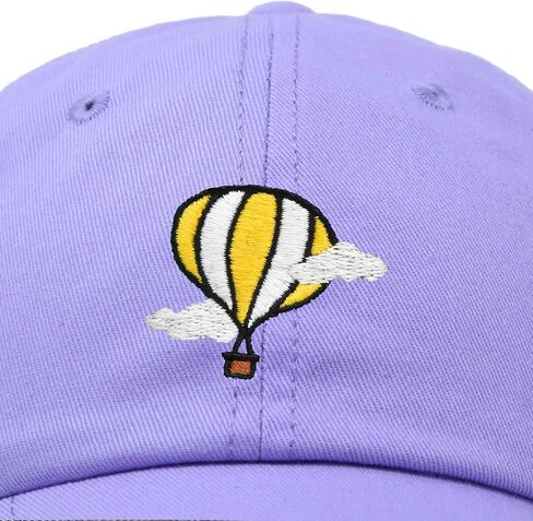 DALIX Embroidered Hot Air Balloon Dad Hat Cotton Cap Women Men Teens in Saudi Arabia