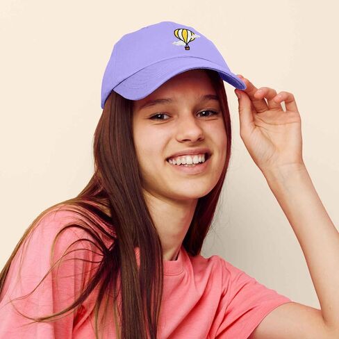 DALIX Embroidered Hot Air Balloon Dad Hat Cotton Cap Women Men Teens in Saudi Arabia
