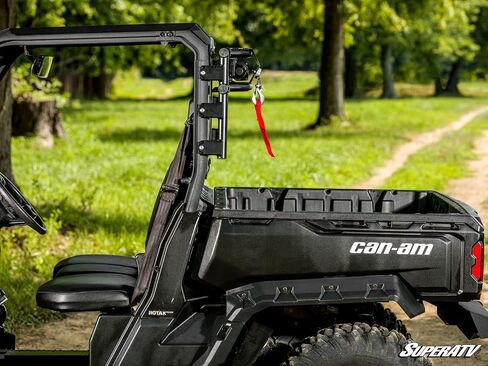 Superatv Game Loader Rack مع Winch 500 رطل لـ Can-Am Defender | يتضمن 2 مصابيح مكعب | ملحق الصيد النهائي | بناء الصلب القوي | تحسين المنفعة والمتانة in Kuwait