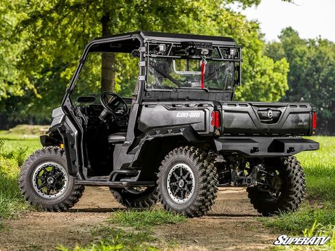 Superatv Game Loader Rack مع Winch 500 رطل لـ Can-Am Defender | يتضمن 2 مصابيح مكعب | ملحق الصيد النهائي | بناء الصلب القوي | تحسين المنفعة والمتانة in Kuwait