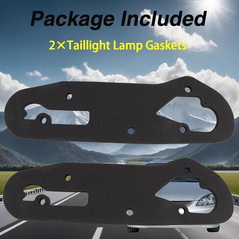 FUSCH New Pair Tail Light Foam Gaskets Compatible with 2005 2006 RSX Replace#: 06335-S6M-305 06336-S6M-305 in Saudi Arabia