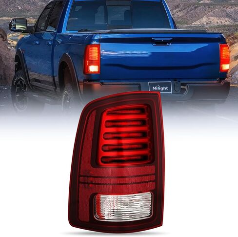 Nilight Taillight Assembly متوافق مع 2013 2014 2015 2015 2017 2018 Dodge Ram 1500 2014-2018 RAM 2500 3500 LED SDEAL SDEAL و LEAD Side Side Light مع المصابيح in Saudi Arabia