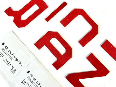رسائل الشبكة الأمامية الحمراء متوافقة مع TN_DRA 2022-Up Selfadhesive ABS Plastics in Kuwait