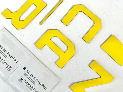 رسائل الشبكة الأمامية الحمراء متوافقة مع TN_DRA 2022-Up Selfadhesive ABS Plastics in Kuwait