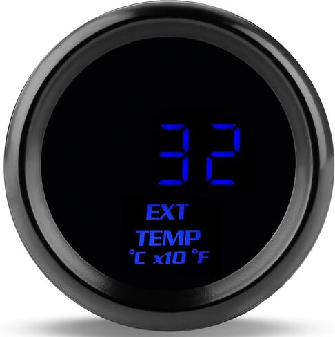 WATERWICH EGT Exhaust Gas Temperature Gauge Meter Kit 2inch 52mm Celsius & Fahrenheit for Car Vehicle Boat Automotive in Saudi Arabia
