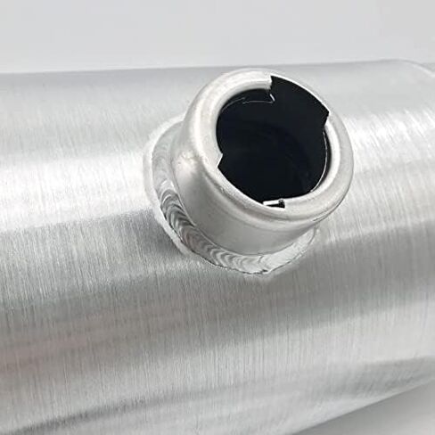 JSD Universal Aluminum Gas Tank 3 8/9 Gallon 8x18 With With Internal Baffle Center Fill 1/4 NPT Outlet in Saudi Arabia