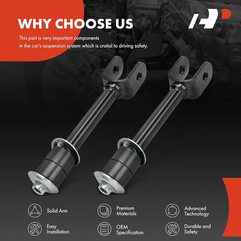 A-Premium 2 x Rear Sway Bar Links Stabilizer Bar Links, Compatible with Toyota Land Cruiser 1998-2007 & Lexus LX470 1998-2007 in Saudi Arabia