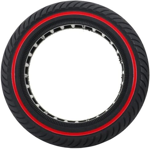 Electric Scooter Solid Tire 8.5 Inch Replacement Tire 8.5x2.0 Compatible With M365 Pro 1S Pro2 Front Rear Red Line in Saudi Arabia