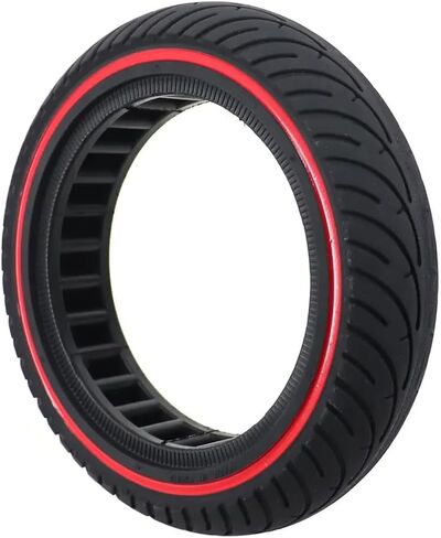 Electric Scooter Solid Tire 8.5 Inch Replacement Tire 8.5x2.0 Compatible With M365 Pro 1S Pro2 Front Rear Red Line in Saudi Arabia