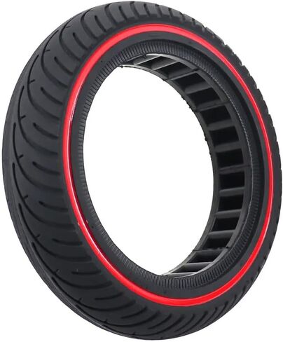 Electric Scooter Solid Tire 8.5 Inch Replacement Tire 8.5x2.0 Compatible With M365 Pro 1S Pro2 Front Rear Red Line in Saudi Arabia