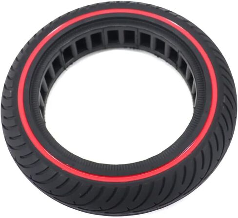 Electric Scooter Solid Tire 8.5 Inch Replacement Tire 8.5x2.0 Compatible With M365 Pro 1S Pro2 Front Rear Red Line in Saudi Arabia