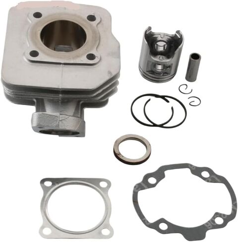 Cylinder Block Kit For Buxy Elyseo Elystar Gipsy Limbo Reggea Looxor 50 SV 50cc 2T Models With Ceramic Design in Saudi Arabia