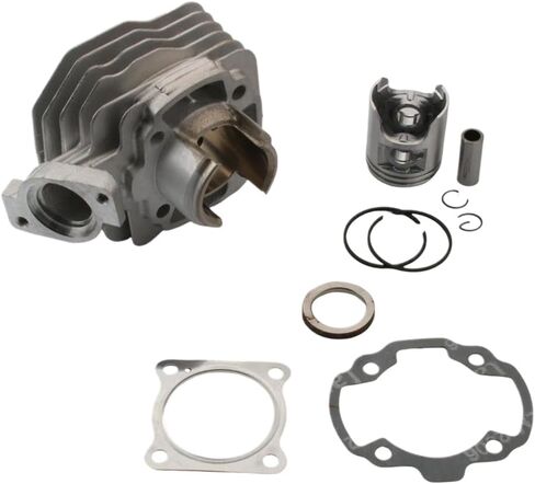 Cylinder Block Kit For Buxy Elyseo Elystar Gipsy Limbo Reggea Looxor 50 SV 50cc 2T Models With Ceramic Design in Saudi Arabia