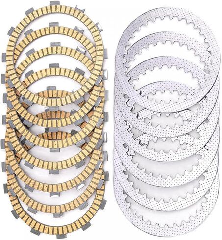 Clutch Friction And Steel Plates Kit Compatible With CFMOTO CF400NK CF650NK CF650TR 650TR-G MT 650 400 650NK in Saudi Arabia