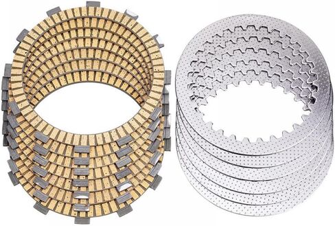 Clutch Friction And Steel Plates Kit Compatible With CFMOTO CF400NK CF650NK CF650TR 650TR-G MT 650 400 650NK in Saudi Arabia