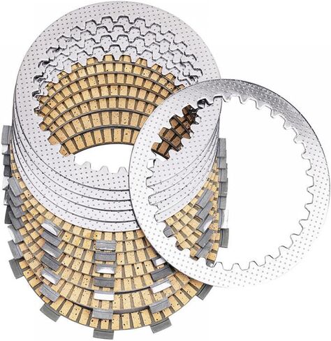 Clutch Friction And Steel Plates Kit Compatible With CFMOTO CF400NK CF650NK CF650TR 650TR-G MT 650 400 650NK in Saudi Arabia