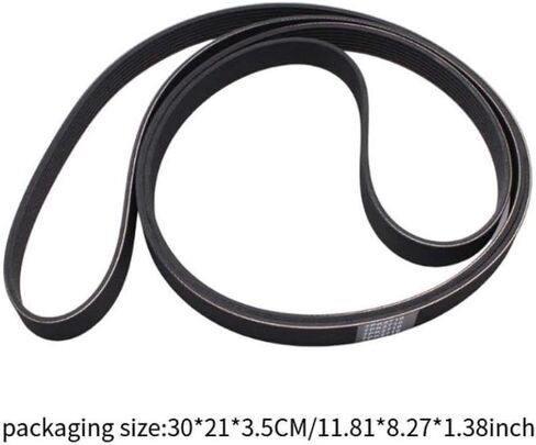 Rubber Fan Drive Belt Compatible With Transit MK6 2.4 2000 To 2006 Rwd Duratorq Diesel Replacement Automotive Part in Saudi Arabia
