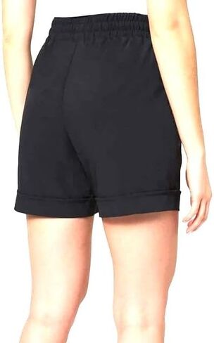 Mondetta Ladies' Lightweight Elasticated Waistband Active Walking Short, Brown in Saudi Arabia