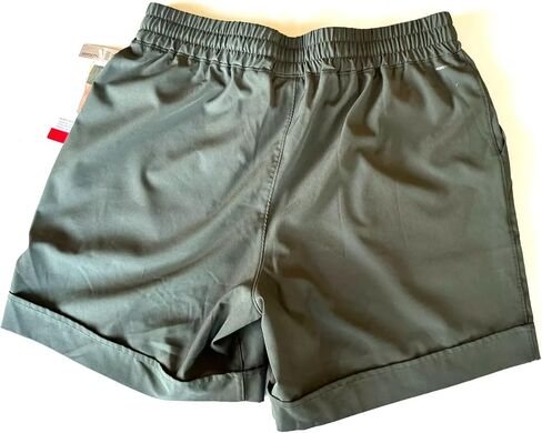 Mondetta Ladies' Lightweight Elasticated Waistband Active Walking Short, Brown in Saudi Arabia