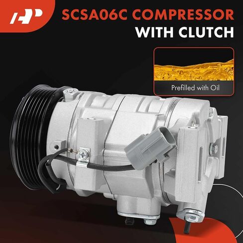 A-Premium Air Conditioner AC Compressor with Clutch Compatible with Toyota Corolla 2001-2008 in Saudi Arabia