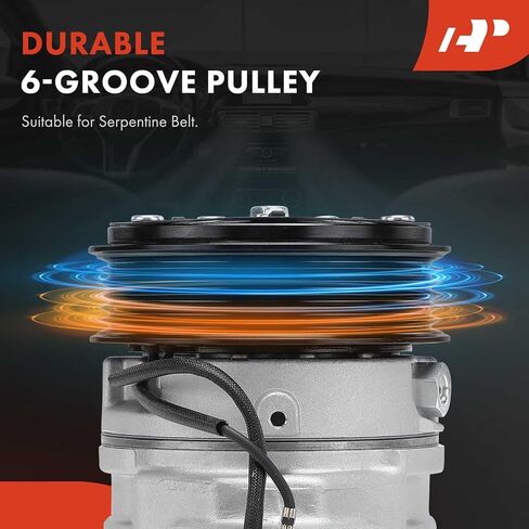 A-Premium Air Conditioner AC Compressor with Clutch Compatible with Toyota Corolla 2001-2008 in Saudi Arabia
