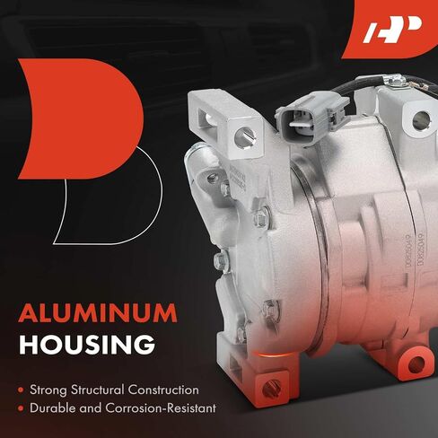 A-Premium Air Conditioner AC Compressor with Clutch Compatible with Toyota Corolla 2001-2008 in Saudi Arabia