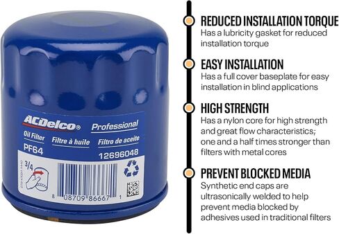 Mobil 1 0W40 6 Quart Oil/ACDelco PF64 Filter Change Kit in Saudi Arabia