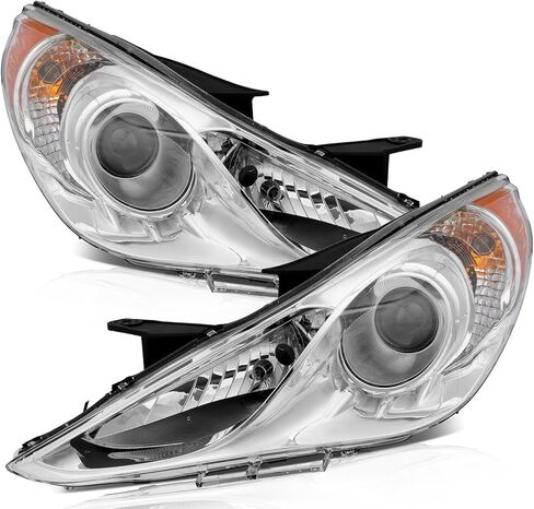 ECCPP Headlight Assembly For Hyundai Sonata 2011-2014 Driver and Passenger Side Headlamps in Saudi Arabia