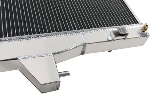 CU2711 Aluminum Radiator Compatible with 2003-2010 2007 Dodge Ram 3500 Radiator 2005 Dodge Ram 2500 Radiator Pickup Truck 5.9L 6.7L CUMMINS, 4 Row Performance Full Aluminium Radiator in Saudi Arabia