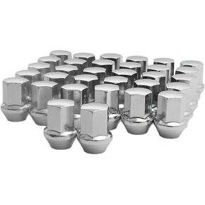 20 PC 2012-2018 RAM 1500 Truck OEM Chrome OEM Factory Lug Nuts | 14x1.5 | 22mm Hex | الكروم in Kuwait